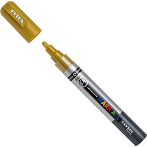 LYRA Graduate Mark Permanent Химикал маркер 2 mm Gold 1 бр (6820250)