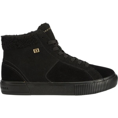 Tommy Hilfiger sneakersy Vulc Suede Sneaker Hi FW0FW07549 čierna