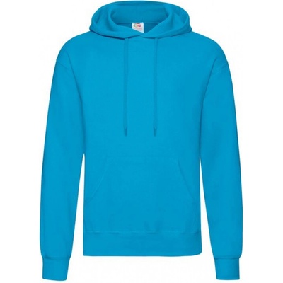 Fruit of the Loom Classic Hooded Sweat azúrová