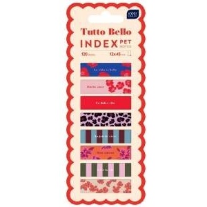 Interdruk Indexing tabs TRANSPARENT FROST 120k [mm: ] 12x45 Interdruk