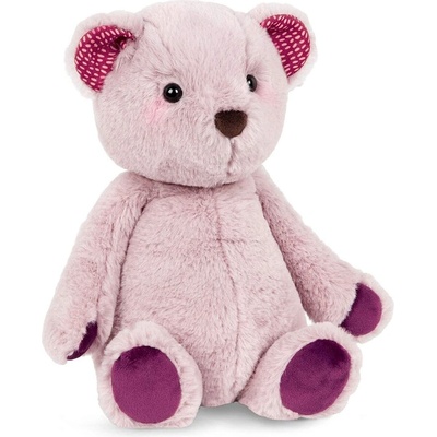 Battat Плюшена играчка, Battat, Плюшено мече, 30см, Морав цвят