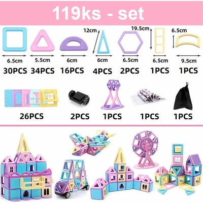 Cabtoys Building Blocks - 119 ks