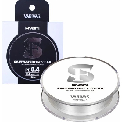 Varivas Šňůra Saltwater Finesse PE X8 150m 0,09mm 3,4kg