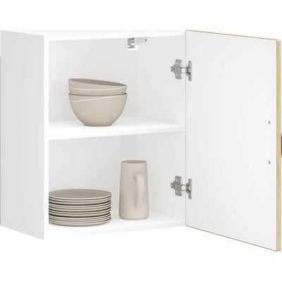 vidaXL Кухненски стенен шкаф Lucca, дъб сонома, инженерно дърво (853803)