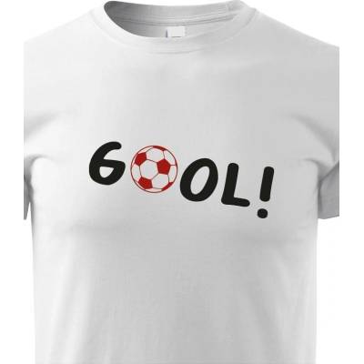 Dětské tričko Fotbal Gool BíláCanvas Dětské tričko Bezvatriko.cz 1562
