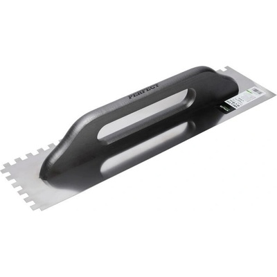 Hladítko nerezové, 480 x 130 mm 10 x 10 zubů STALCO PERFECT S-73410