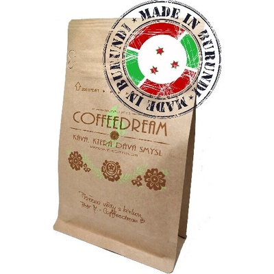 Coffeedream Káva Burundi Honey Processed hrubé mletí frenchpress filtrovaná káva A31 250 g