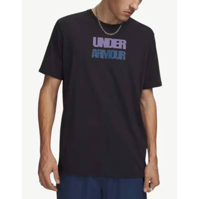 Under armour Block Logo Ss Tee Black