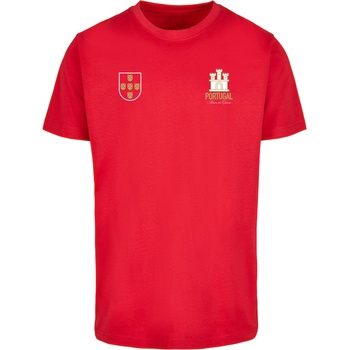 Mister Tee Тениска Portugal Trikot Tee cityred XXLUB-MT3340-00491 - Тъмносив, размер M