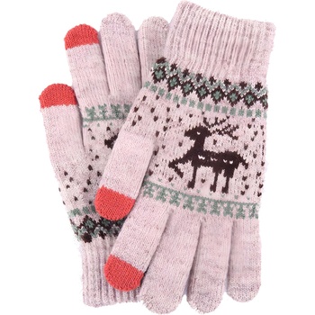 HARAHU Вълнени ръкавици Северен елен - Хаки kp36798 (36798)