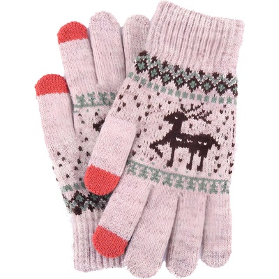 HARAHU Вълнени ръкавици Северен елен - Хаки kp36798 (36798)