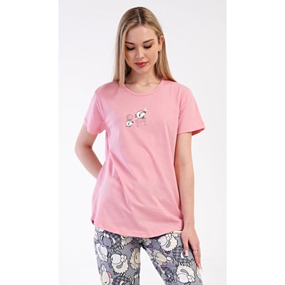 Vienetta dámské kapri Ovečka lososová – Zboží Mobilmania