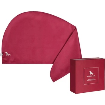 Image 1 of Dock&Bay UK Dock&Bay Бързосъхнещ тюрбан от рециклирани материали Бургунди