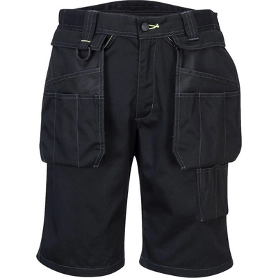 PortWest Kraťasy PW345 Holster do pasu černá