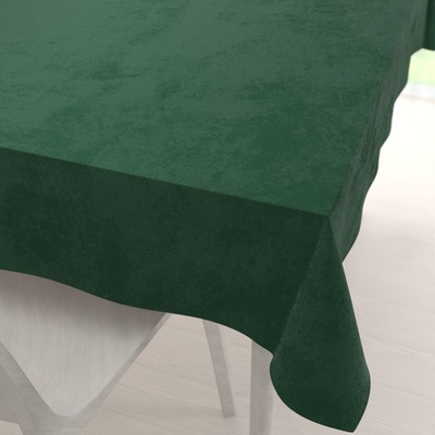 Biante Velký sametový obdélníkový ubrus Velvet Premium SVP-012 Zelený 180x240 cm