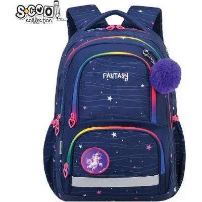 S-Cool Ученическа, ергономична раница scool fantasy, 20 л