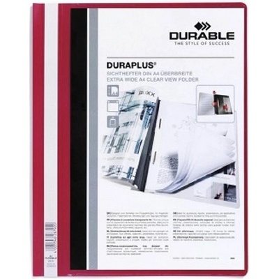 Durable Rýchloviazač A4 červený