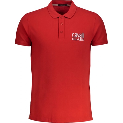 Cavalli Class Carlo Red polo tričko Červená