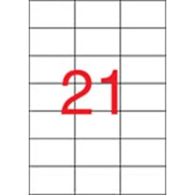 APLI Etikety, univerzálne, 70x42,4 mm, APLI, 10500 etikiet/bal