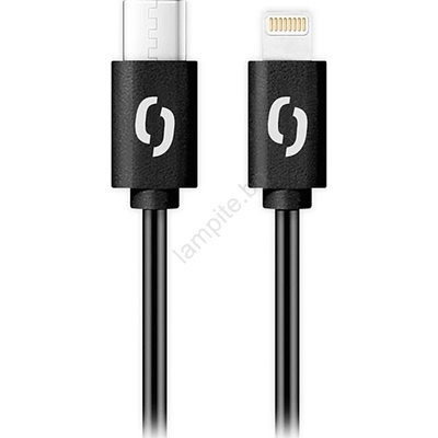 ALIGATOR DATKP60 - USB кабел USB-C / Lightning, 30 W Power Delivery, 2, 5 m, черен (PH0030)