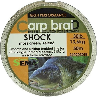 SEMA Shock zelená 50m 40lb