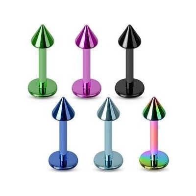 Šperky4U piercing do brady kónus LB1055A-1208