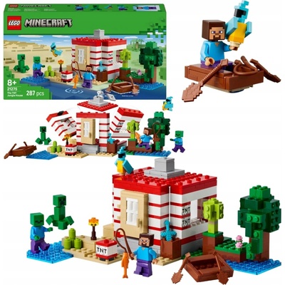 LEGO® Minecraft 21275 TNT dom v džungli