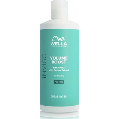 Wella Professionals Invigo Volume Boost Shampoo Šampón pre objem vlasov Fine Hair - 500 ml 99350170013