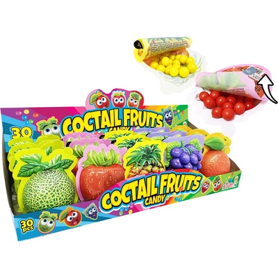 Candy ovocné kokteilové cukríky 10 g