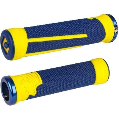 ODI Грипове с Единично Заключване ODI AG2 V2.1 LOCK-ON Blue / Yellow