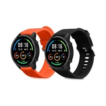 kwmobile 2x Гривна за Xiaomi Mi Watch / Mi Watch Color Sport - черен - 53197