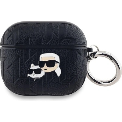 Karl Lagerfeld PU Embossed Choupette Heads Pouzdro pro AirPods 3 KLA3PGKCPK – Zboží Živě