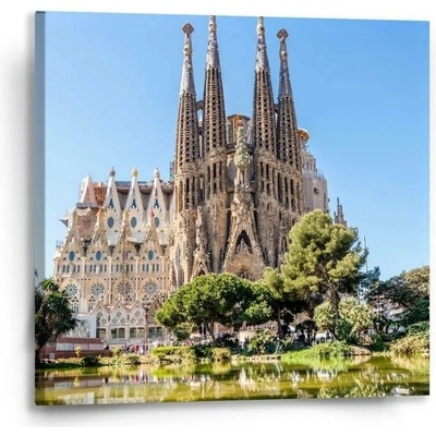 Sablio Obraz Barcelona Sagrada Familia - 50x50 cm