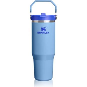 STANLEY IceFlow Flip Straw 2.0 Tumbler неръждаема термобутилка за вода Blue Sky 890ml