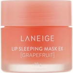 LANEIGE Lip Sleeping Mask Grapefruit - Нощна маска за устни с вкус на грейпфрут 20г
