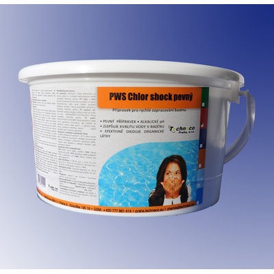 PWS Chlor šok pevný 1kg – Sleviste.cz