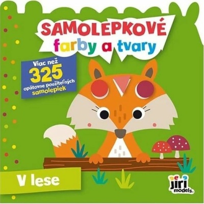Samolepky barvy a tvary pro děti JM Zvířata v lese
