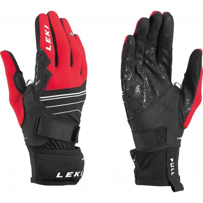 Leki Tour Mezza V Plus černá červená 19/20