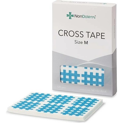 Nondolens Cross tejp modrý vel. M B 29 mm x 36 mm 120 ks