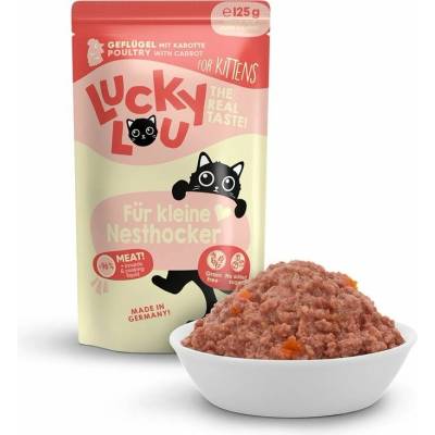 Lucky Lou Lifestage Kitten s drůbežím mäsom 125 g