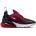 Nike Юношески маратонки Nike Air Max 270 React Junior Trainers - Red/Black