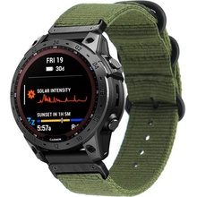 PROTEMIO 54880 NYLON Remienok pre Garmin Fenix 7 zelený