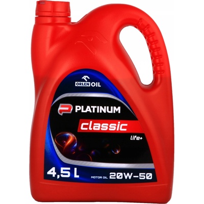 Orlen Oil Platinum Classic LIFE+ 20W-50 4,5 l