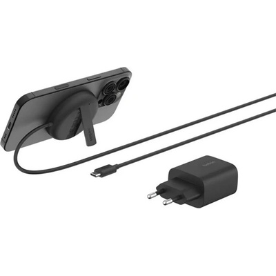 Belkin boostcharge pro настолно зарядно устройство 15 w, с подставка, ЧЕРНО wia011hqbk (wia011hqbk)