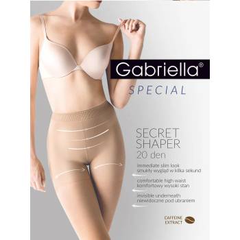 Gabriella Моделиращи чорапогащи в черен цвят secret shaper 20 neroeh-33402-nero - Черен, размер 2