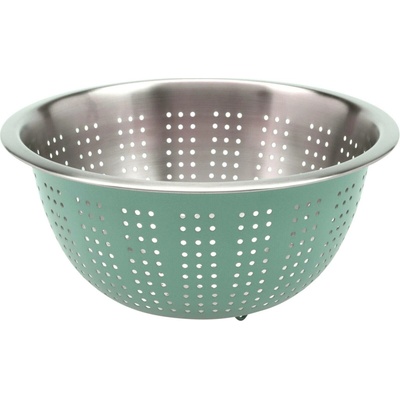 EH Excellent Houseware Kuchyňský cedník, Ø 24 cm, zelený zelený