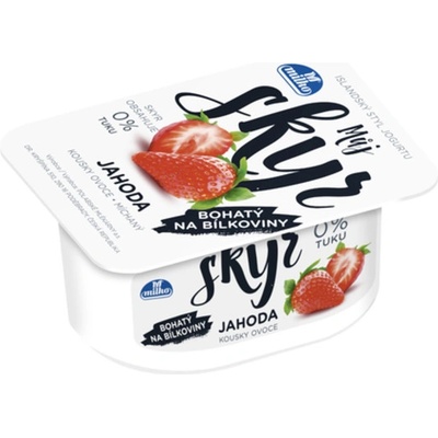 Milko Můj Skyr 0% jahoda 130 g