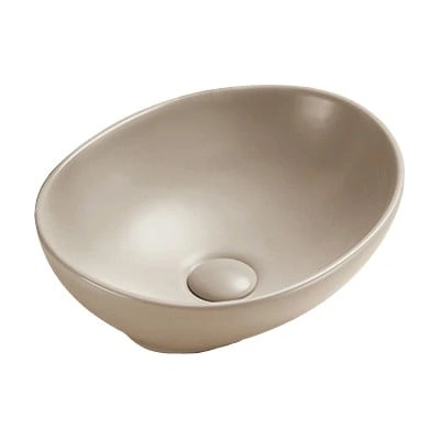 Mexen Elza мивка върху плот 40 x 33 см, мат капучино - 21014064 (21014064)