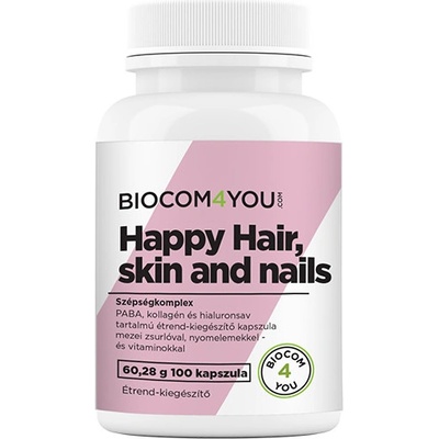 Biocom Happy Hair Skin and Nails 100 kapsúl