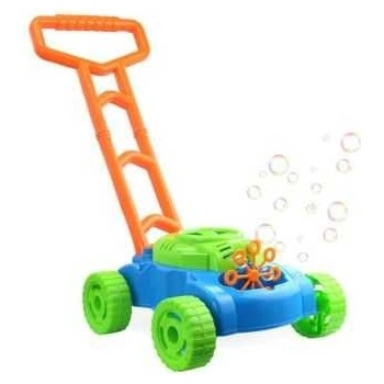 Kosačka vypúšťajúca mydlové bubliny